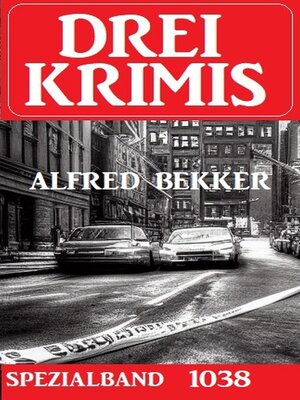 cover image of Drei Krimis Spezialband 1038